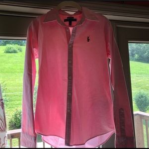 Ralph Lauren, Pink Oxford Shirt, Size 2!